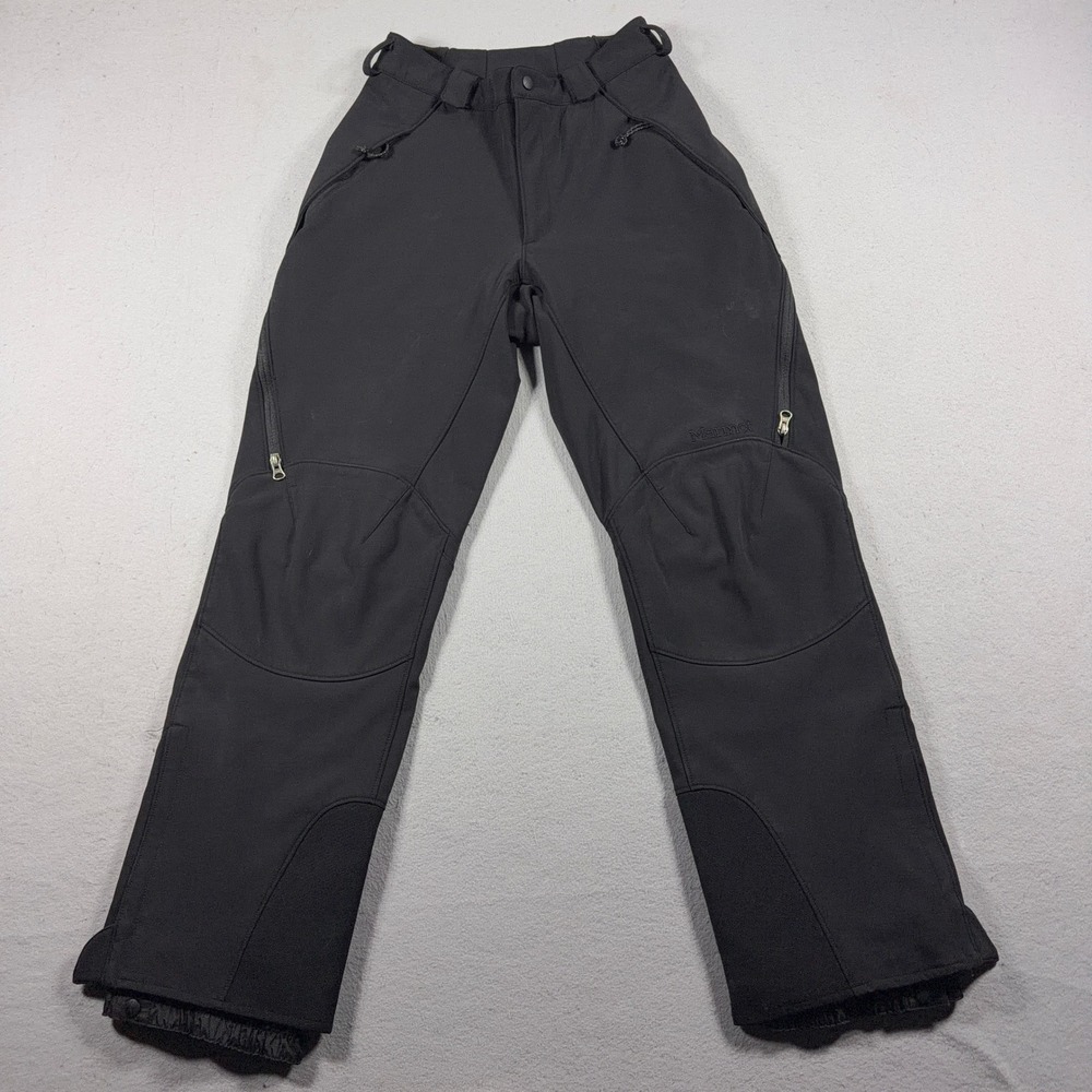 Marmot Softshell Snow Pants Women Medium‎ Regular Black Winter Outdoor Gorpcore